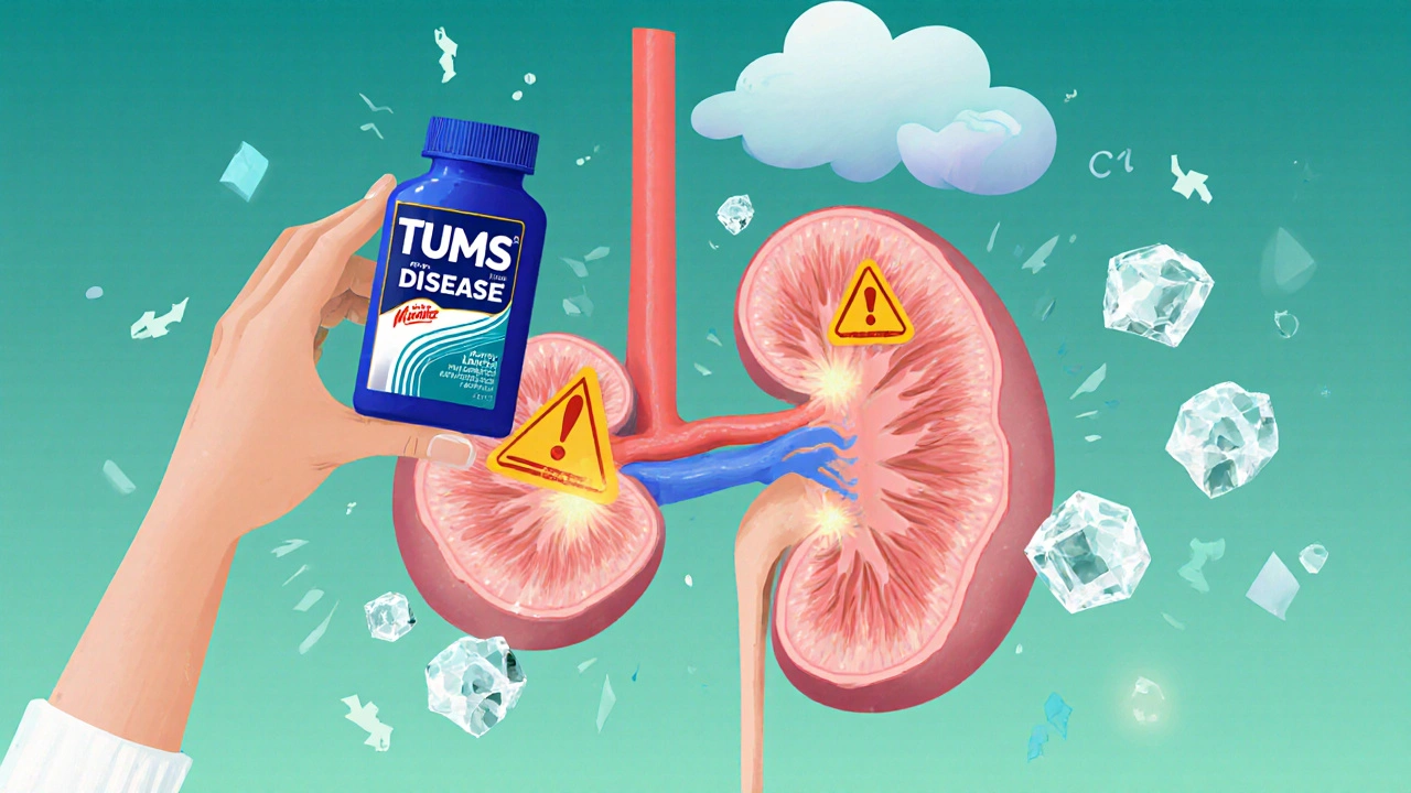 Antacids and Kidney Disease: What You Need to Know About Phosphate Binders and Risks