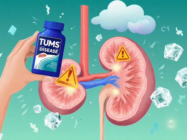 Antacids and Kidney Disease: What You Need to Know About Phosphate Binders and Risks