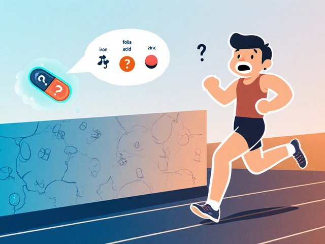 Boost Athletic Performance with Iron, Folic Acid, and Zinc