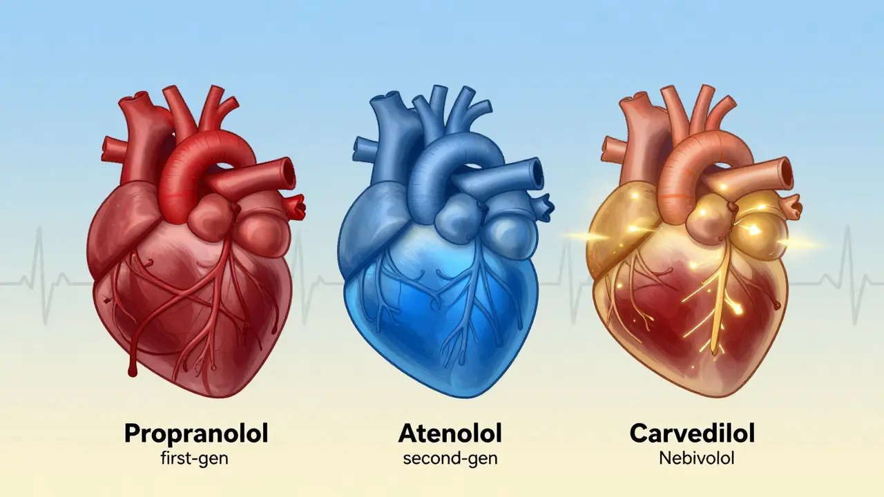 Beta-Blockers: How Different Types Interact and Why Drug Choice Matters