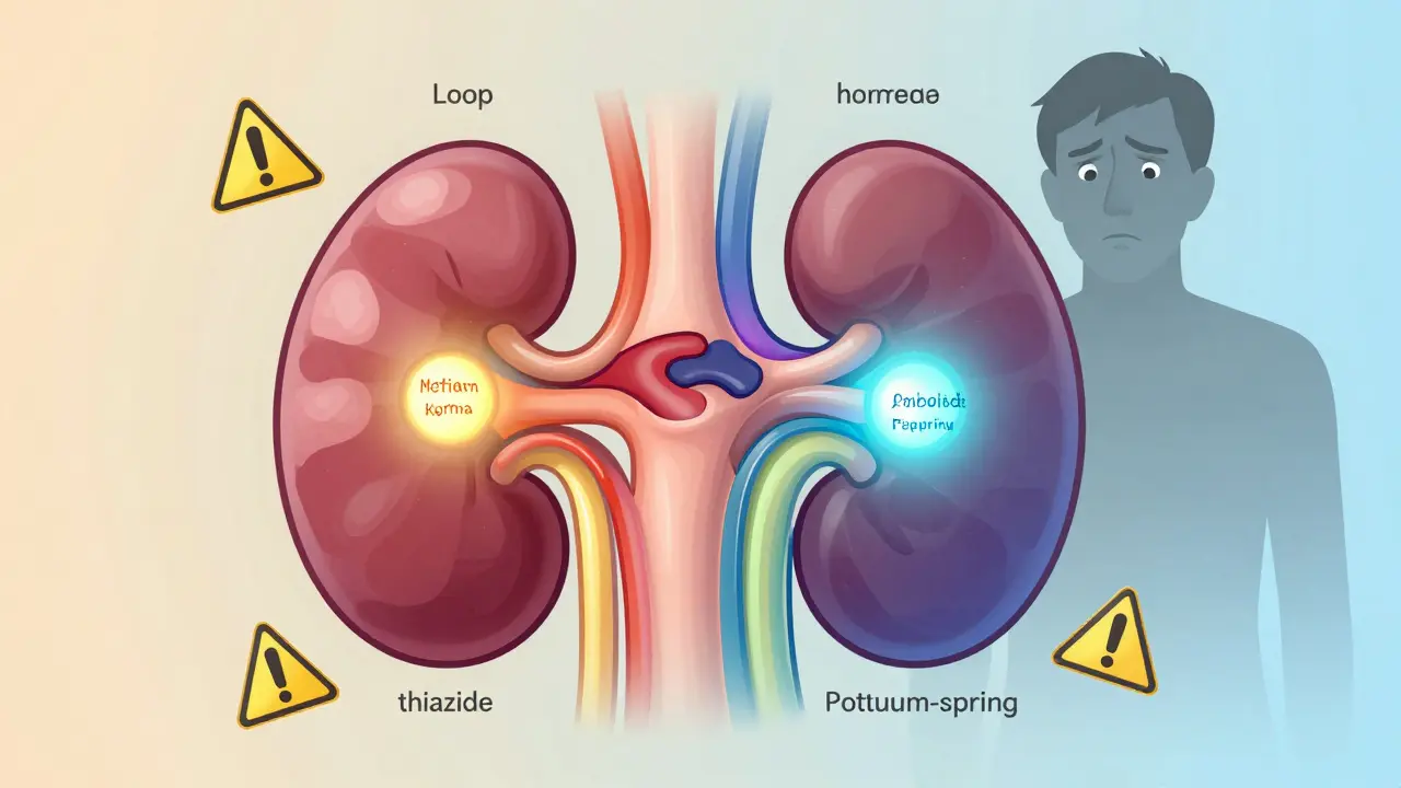 Diuretics: Understanding Electrolyte Changes and Dangerous Drug Interactions