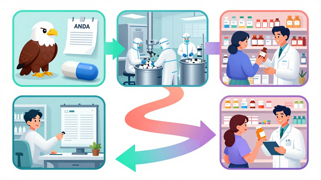 From ANDA to Shelf: How Generic Drugs Reach Retail Pharmacies