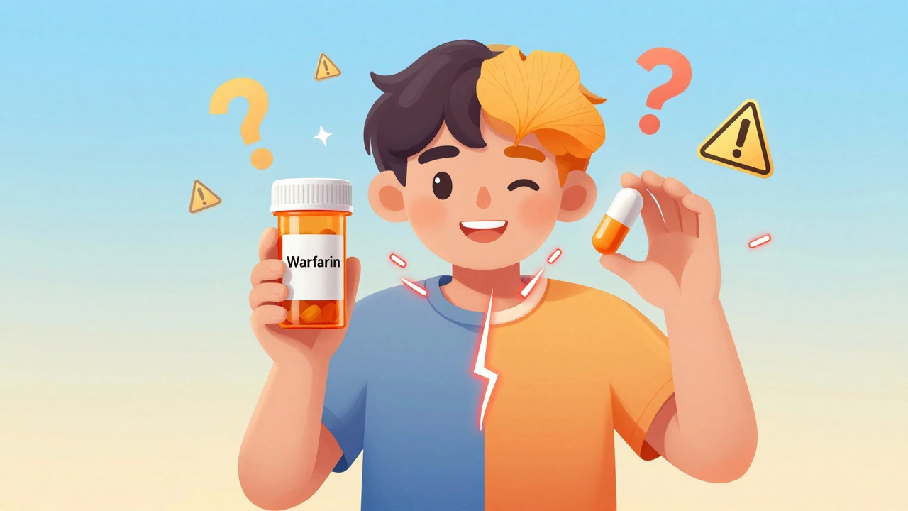 Ginkgo Biloba and Blood Thinners: What You Need to Know Before Taking Both