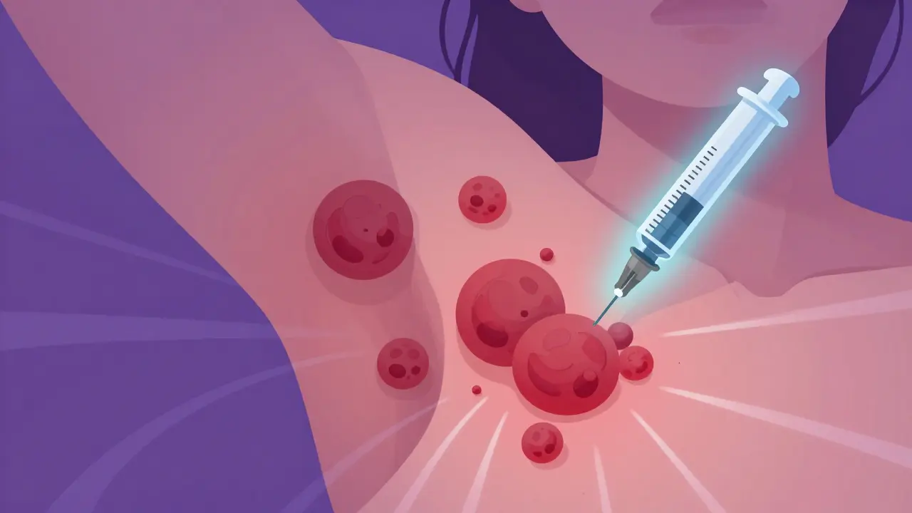 Hidradenitis Suppurativa: Painful Nodules and Biologic Therapy Explained