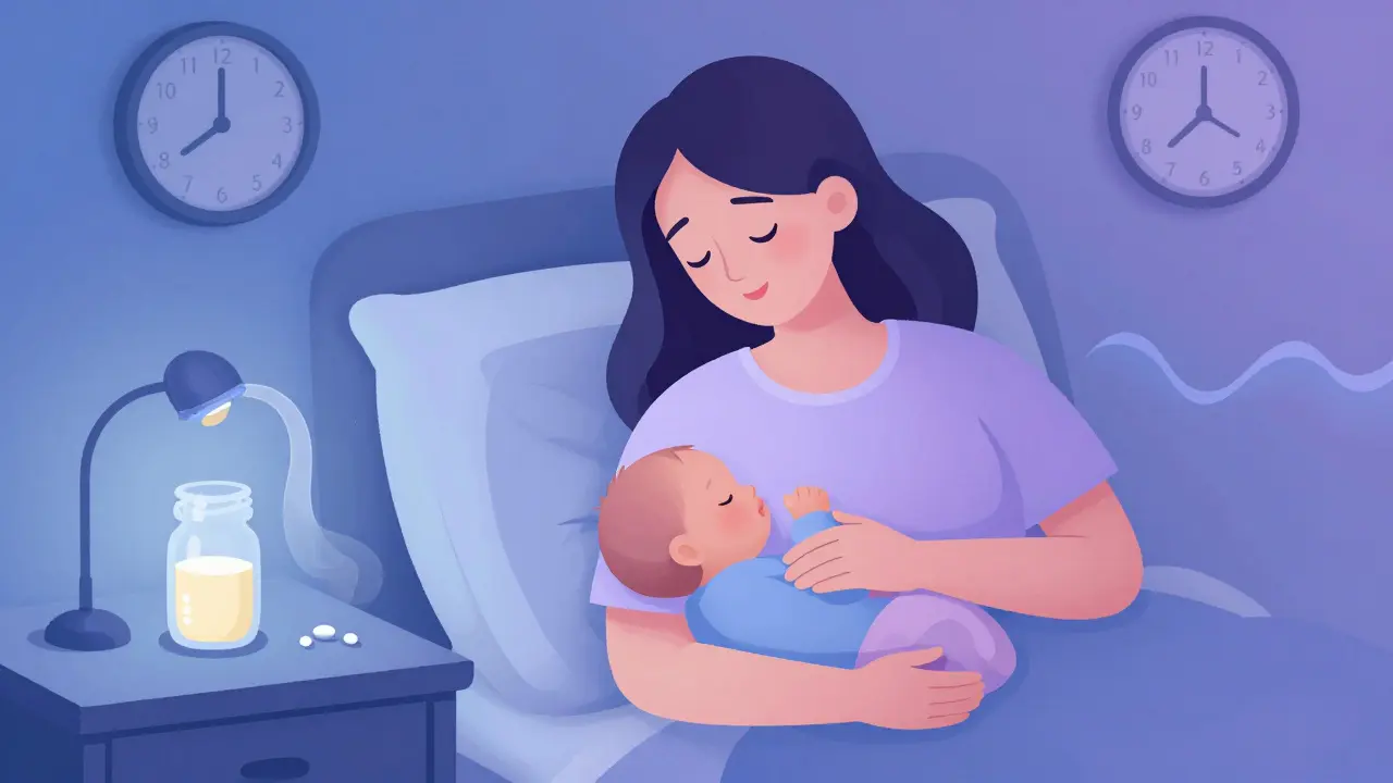 How to Time Medication Doses to Reduce Infant Exposure During Breastfeeding