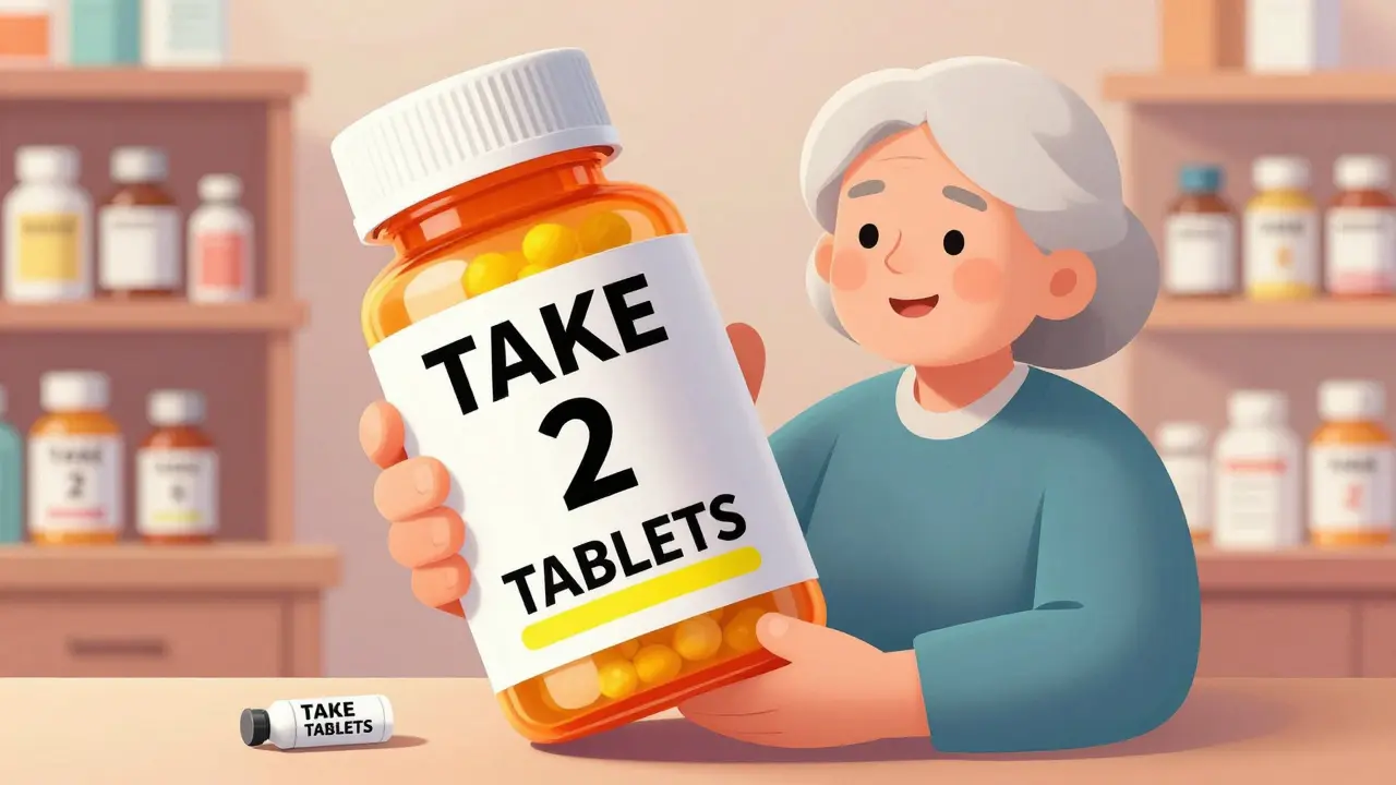 Large Print and Accessible Prescription Labels for Low Vision: What You Need to Know