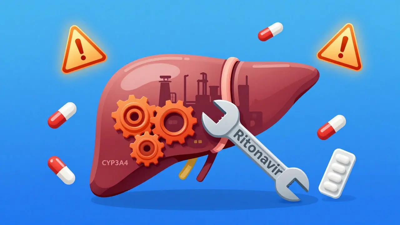 Lopinavir/Ritonavir Boosting: How CYP3A4 Interactions Shape Drug Safety and Treatment Outcomes